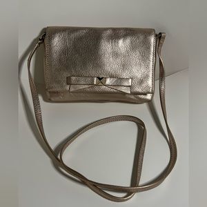 KATE SPADE Bright Light Carah Crossbody Bag Clutch in Beautiful Rose Gold